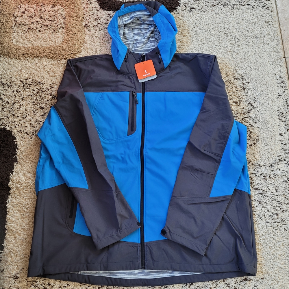 Elevate Men's Hooded Jacket ~ 5XL
